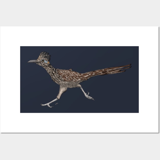 Roadrunner Wall Art by Walking in Nature